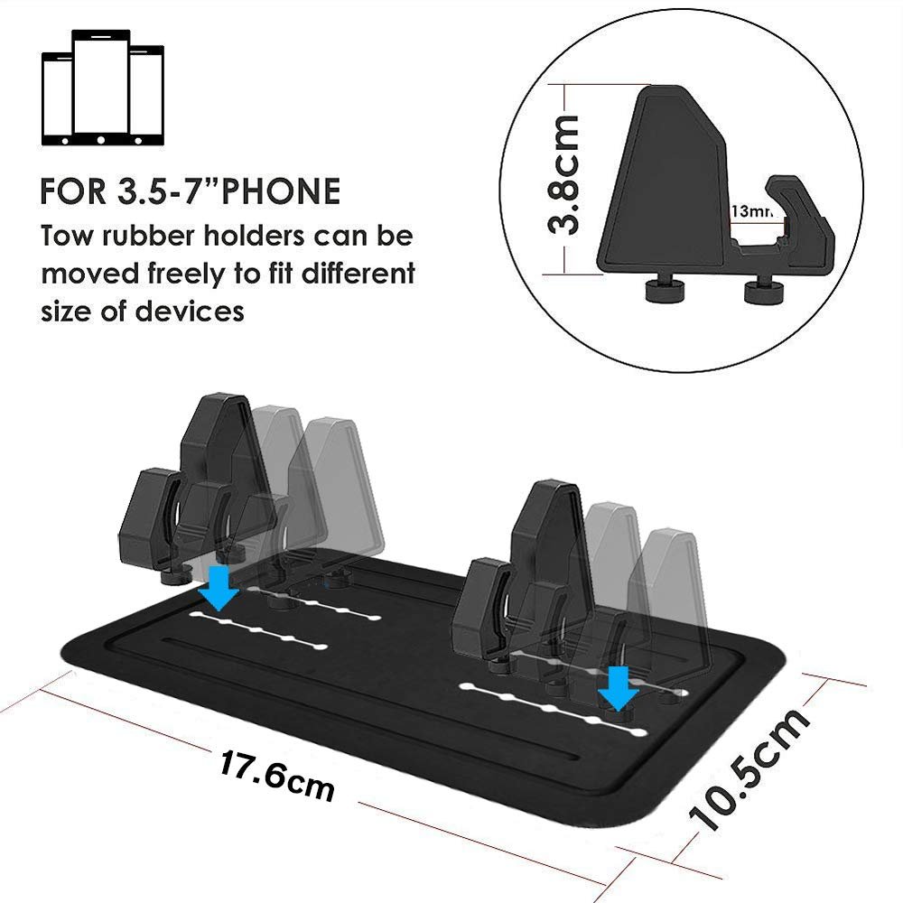 Car Mount Holder, New Silicone Pad Dash Mat Cell Phone Car Holder