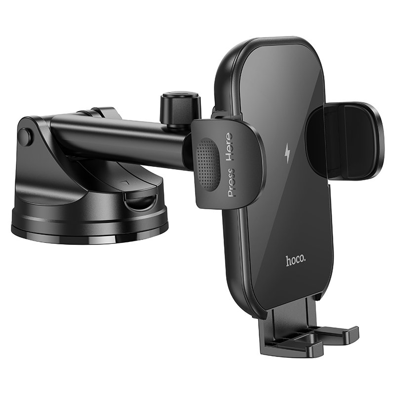 Wireless Fast Charging Portable Car Holder Flexible Electric Dashboard Mount Compatible LG Made PC ABS Aluminium Alloy Riding