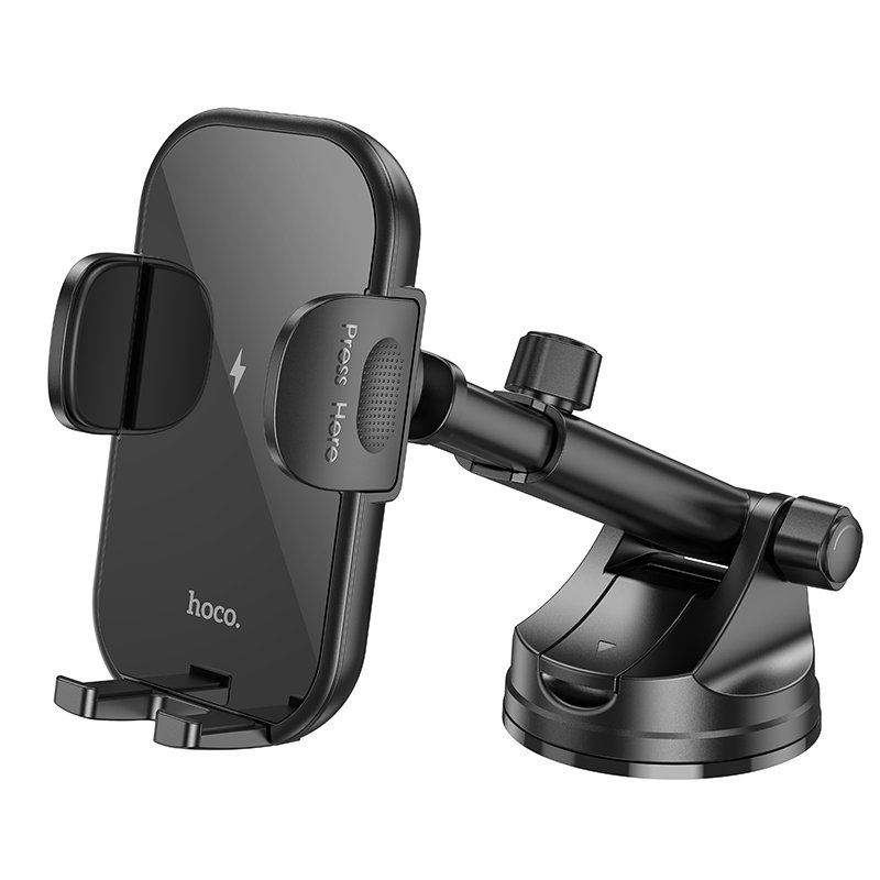 Wireless Fast Charging Portable Car Holder Flexible Electric Dashboard Mount Compatible LG Made PC ABS Aluminium Alloy Riding