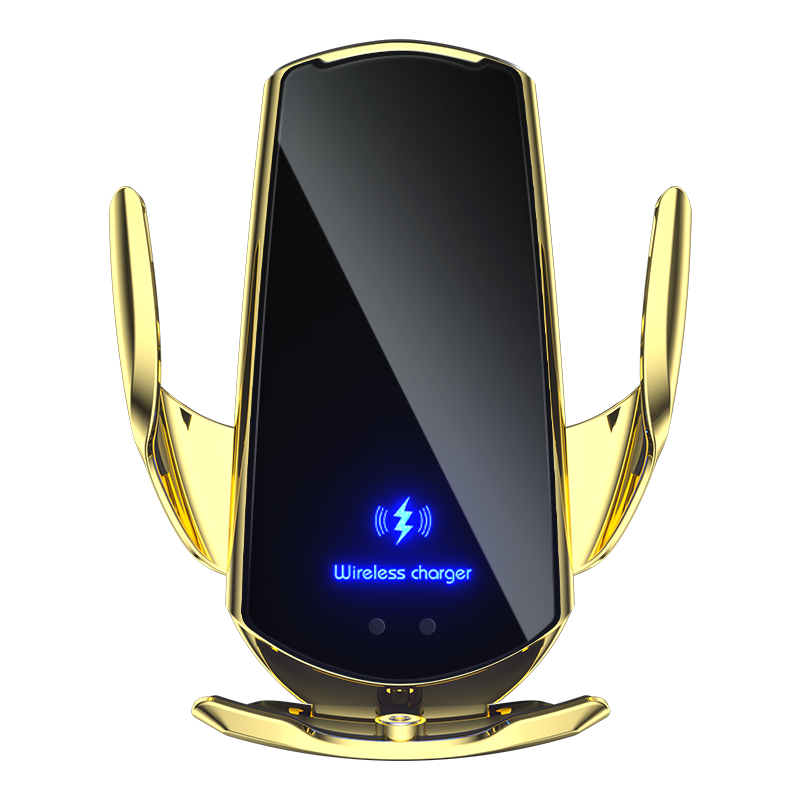 Hot Sell Fast 15w Wireless Car Phone Charging Holder Smart Magnetic Wireless Car Charger Stand For All Phone