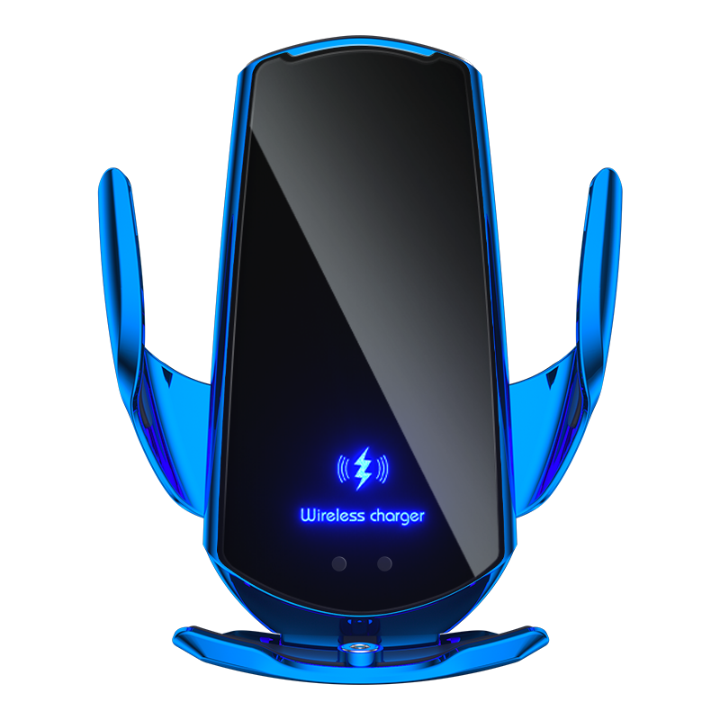 Hot Sell Fast 15w Wireless Car Phone Charging Holder Smart Magnetic Wireless Car Charger Stand For All Phone