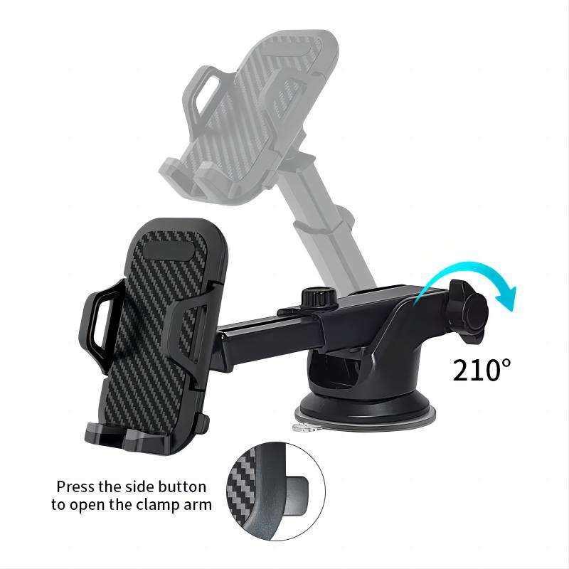 New Design Mobile Mount Dashboard Car Phone Holders Cellphone Holder for Car Suction Cup Holder Mobile Stand Car Phone Mount