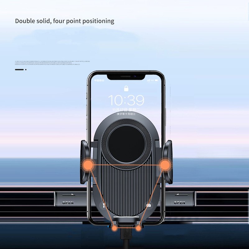 New vacuum suction cup car phone holder for dashboard 360 degree rotation universal holder for mobile phone in the car