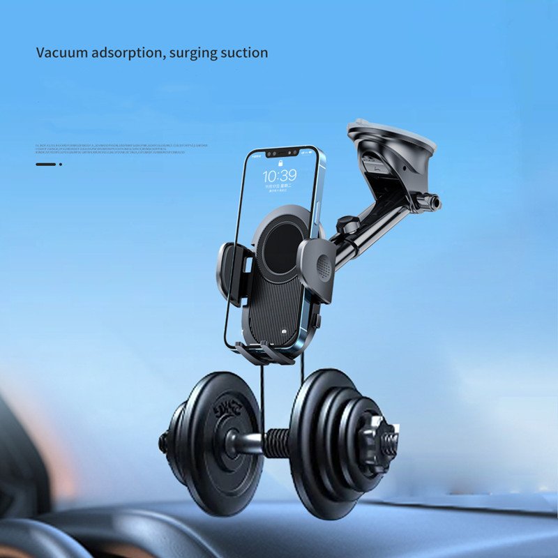 New vacuum suction cup car phone holder for dashboard 360 degree rotation universal holder for mobile phone in the car