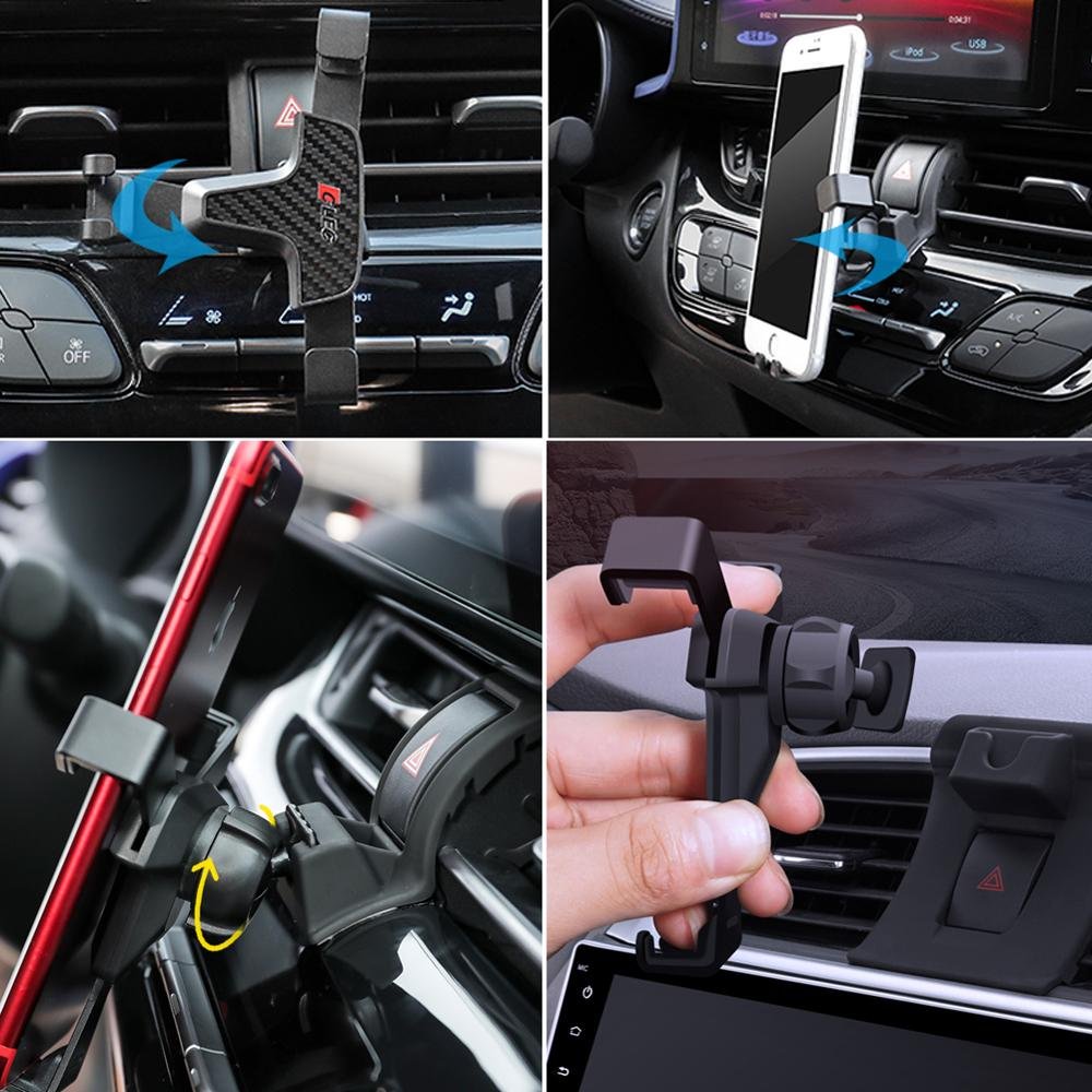 Smartphone Cell Phone Mount Car Holder with Adjustable Air Vent Clip Cover For 2016 2017 2018 Nissan Sentra
