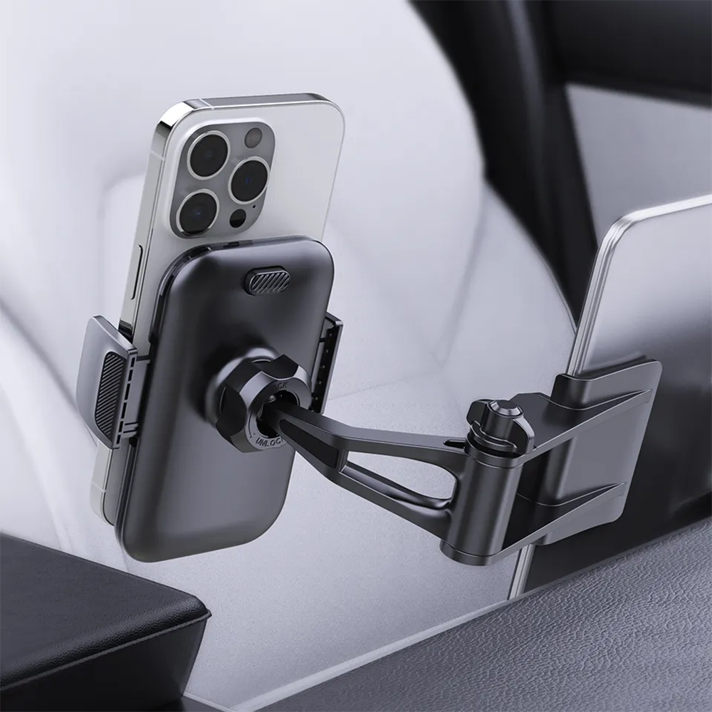 Adjustable Tablet Sticky Mount 360 Degree Rotation Universal Foldable Phone Holder For Electric Car Display Screen