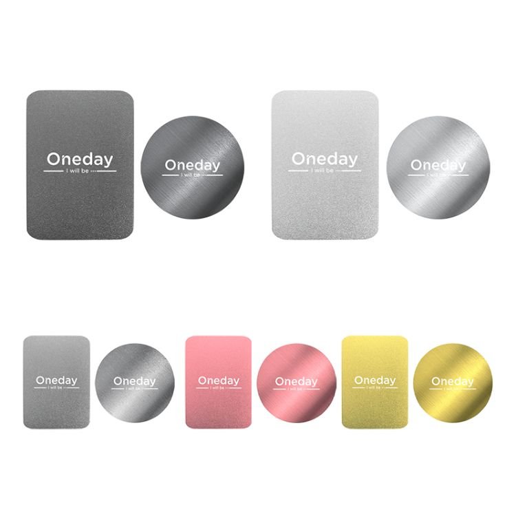 New Fashion Oneday IH01 Metal plate for copperate magnetic car holder use Metal Plate for Magnetic Phone Car Mount Holder Cradle