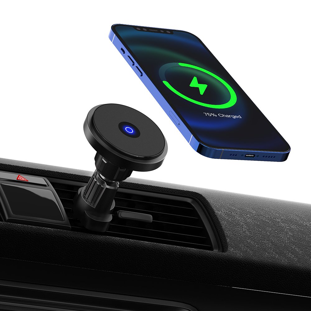 The First Supply Magnetic Wireless Car Charger By Funxim With Patent
