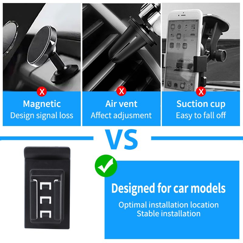 Suitable for Range Rover Sport 2014-2017 Car Mobile phone car Mount ABS aluminum alloy Car product Mobile Phone Holder