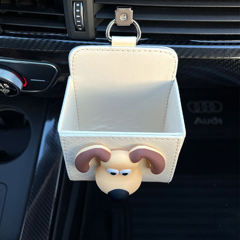 RTS Car air outlet storage pocket mobile phone hanging bag creative car sundries storage box hanging storage