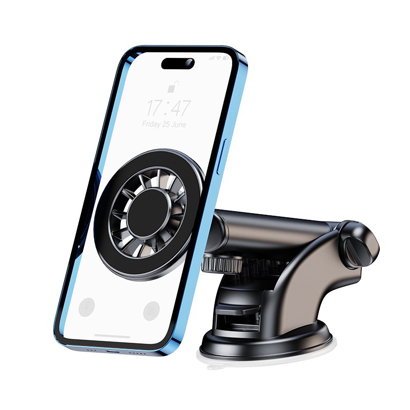 2024 Hot selling Flexible Rotation Car Accessories Mount Air Vent mobile magnetic car phone holder For iPhone 16 15 14 Pro Max
