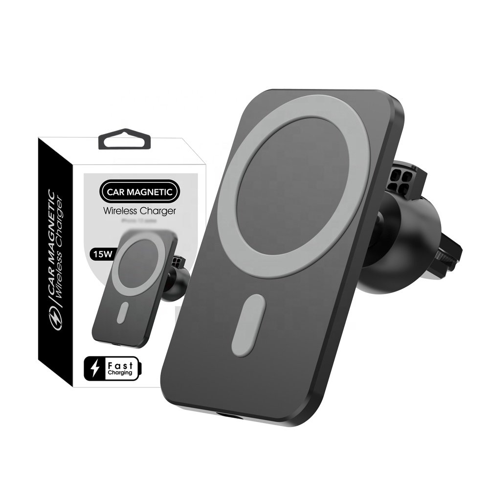 Best Sellers 2022 Magnetic Wireless Car Charger 15W Universal Fast Wireless Car Charger Mount for iPhone 12 13 pro