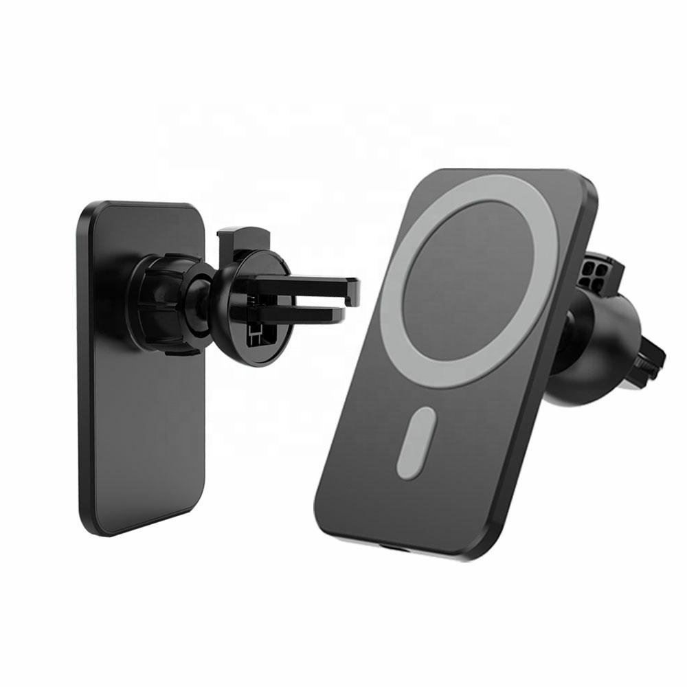 Best Sellers 2022 Magnetic Wireless Car Charger 15W Universal Fast Wireless Car Charger Mount for iPhone 12 13 pro