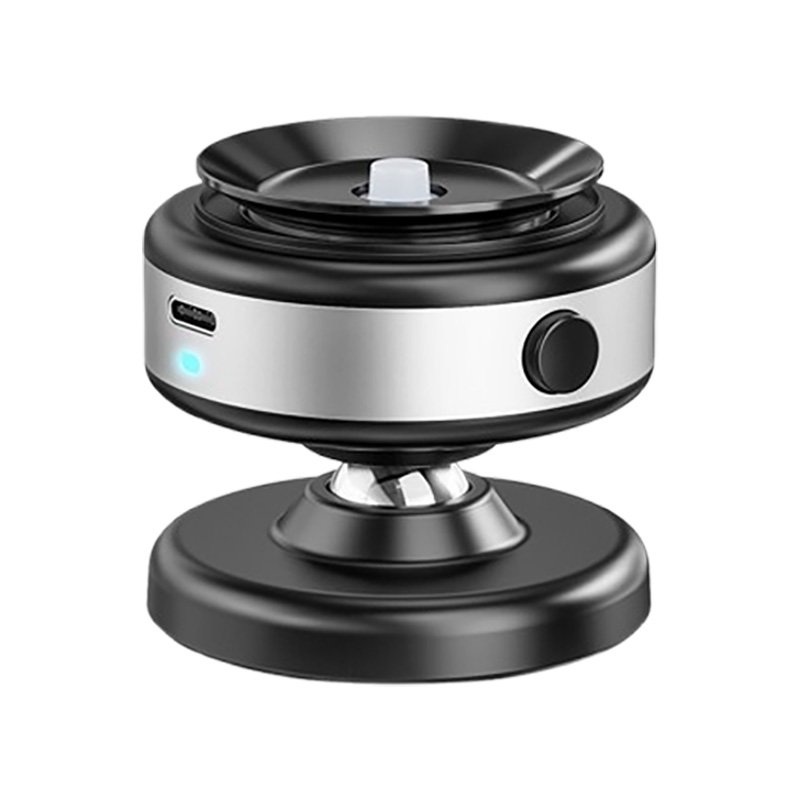 New Upgraded Portable 360 Rotation Magnetic Cell Phone Holder Vacuum Adsorption Cell Phone Holder for Mirror Glass