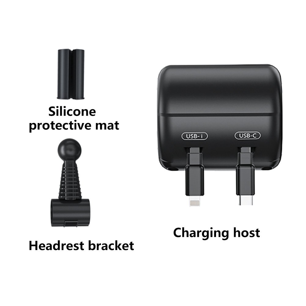 Factory Retractable Car Charger 3 in 1 Car Fast Charging Car Retractable Charge