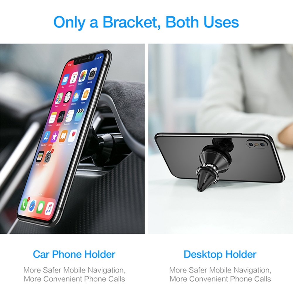 2024 Newest Product Hot Selling Smartphone Car Holder air vent magnetic car mount mobile phone holder car OEM Logo