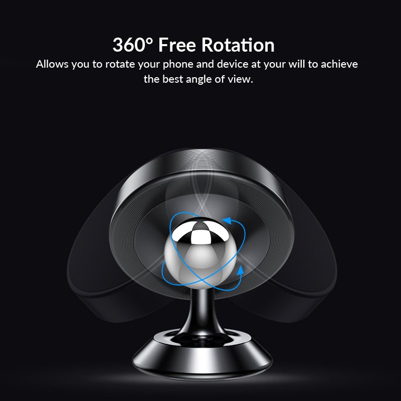 Factory Hot Sales Well Priced 360 Degree Rotating Strong Magnetic Car Phone Holder