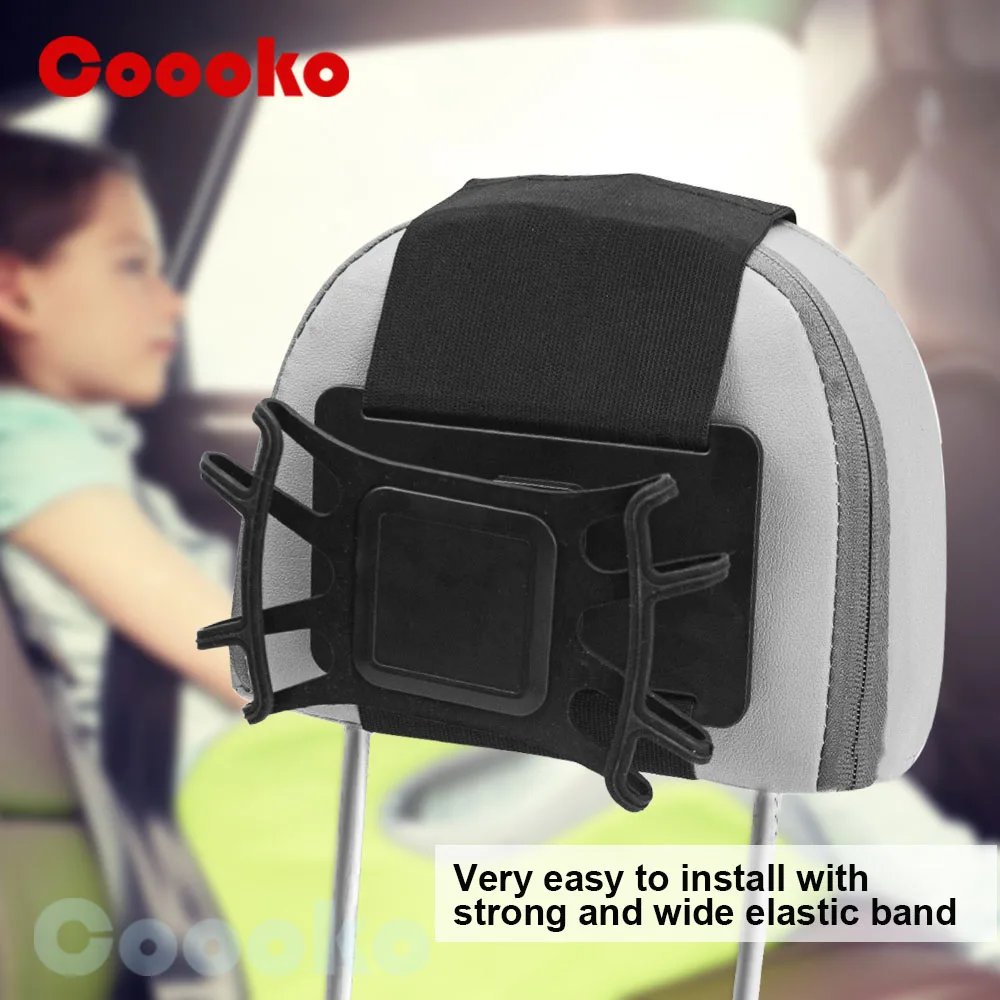 Car Tablet Holder for Kids Directly Rotating iPad Holder Car Back Seat Universal Headrest Tablet Mount