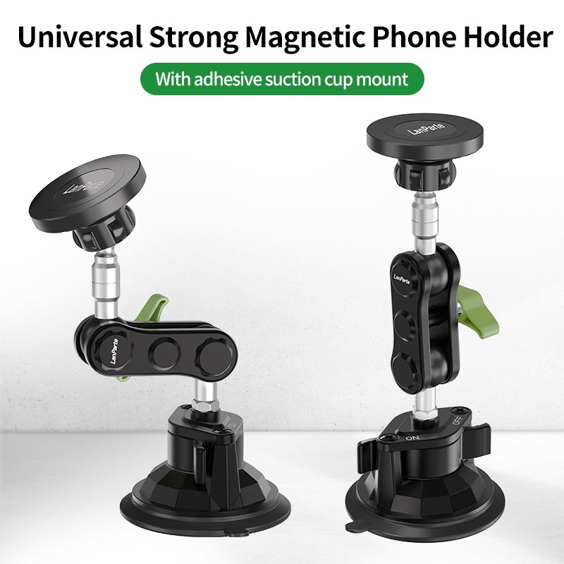 New Custom Flexible Strong Magnetic Phone Mount Dashboard Cell Phone Bracket Magnet Car Mobile Phone Holder