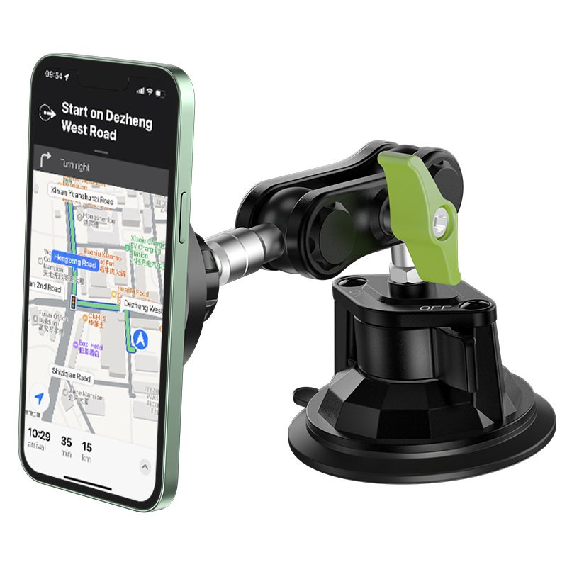 New Custom Flexible Strong Magnetic Phone Mount Dashboard Cell Phone Bracket Magnet Car Mobile Phone Holder