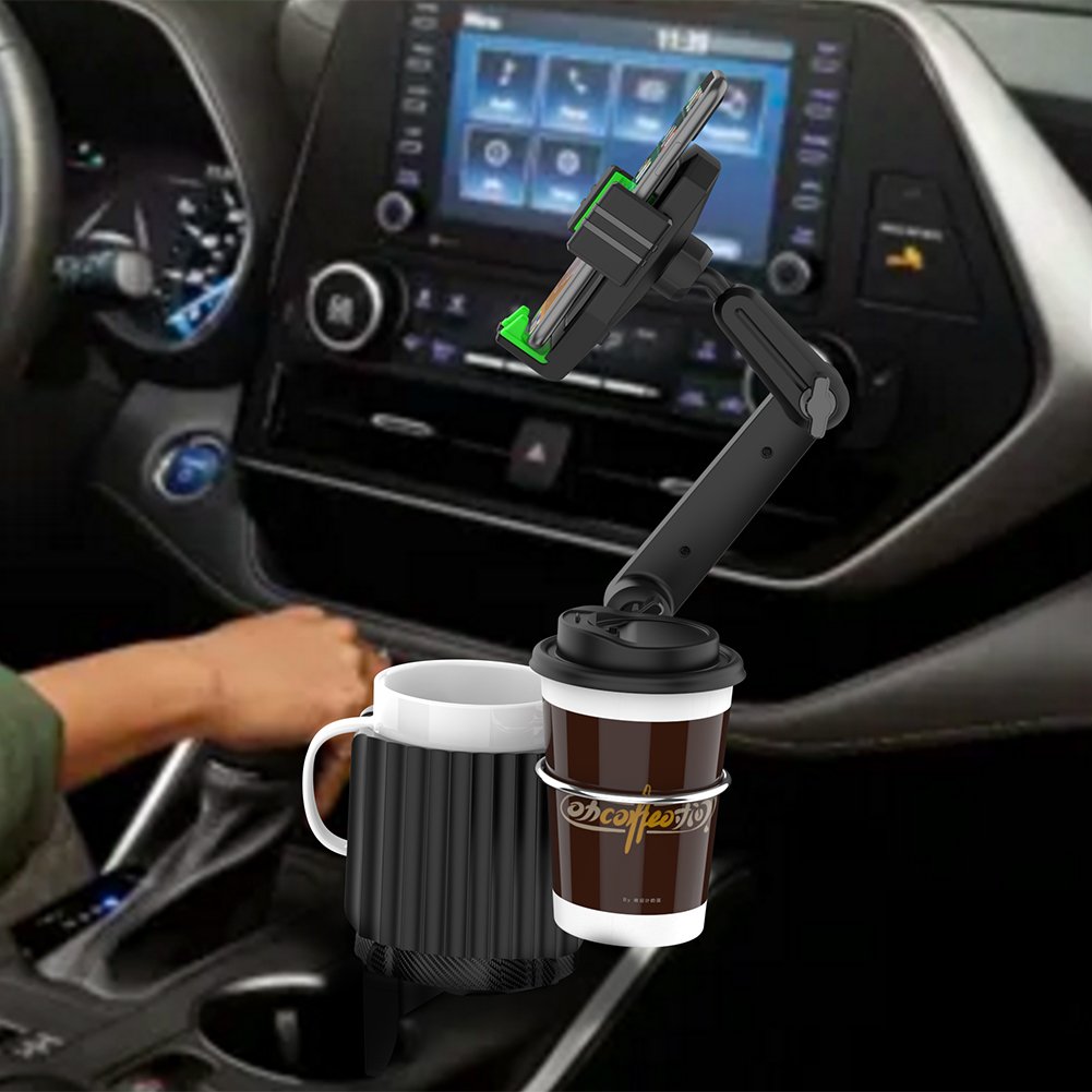 Factory Direct Car Cup Holder Drinking Bottle Holder Mobile Phone Stand Organizer Cellphone Mount Auto Car Styling Accessories
