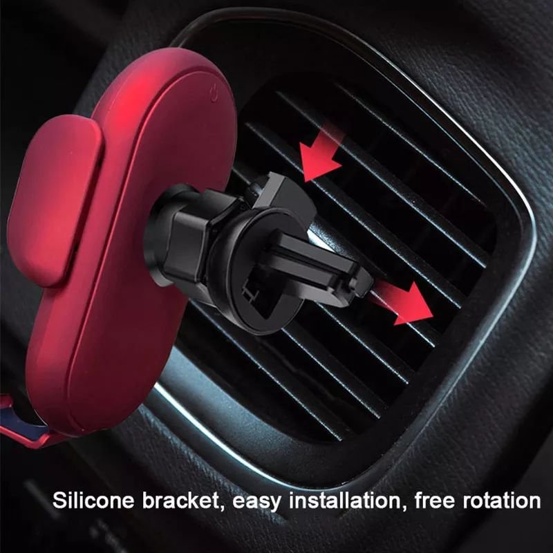 Factory wholesale air vent phone holder smart infrared sensor bracket 10W fast charging wireless charger