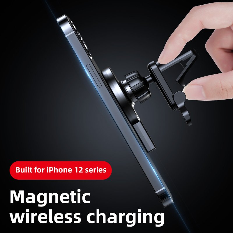 Portable Magnetic Wireless Battery Electric Usb Adapter 12v C Jump Starter Holder Car Charger