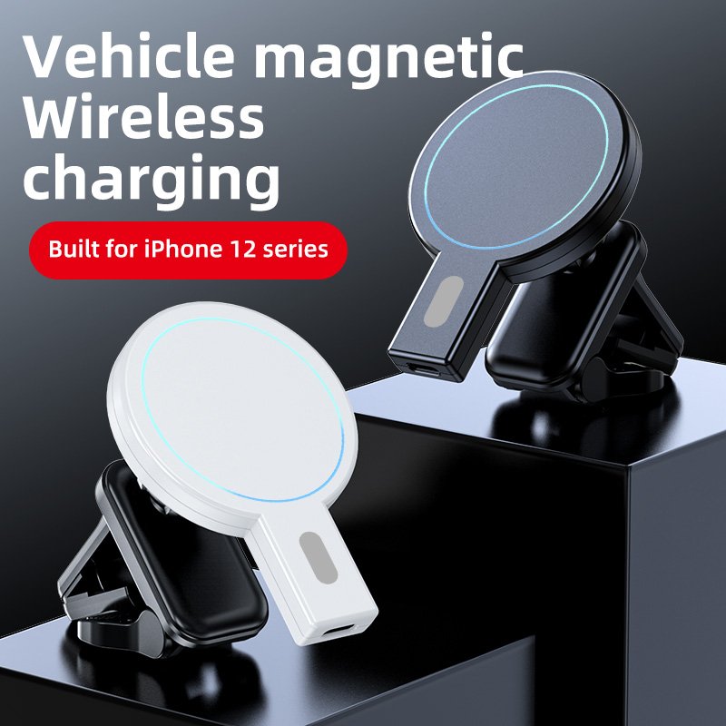 Portable Magnetic Wireless Battery Electric Usb Adapter 12v C Jump Starter Holder Car Charger