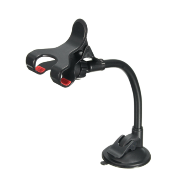 Universal gooseneck car holder, suction cup cell phone car holder, 360 rotate car mobile holder