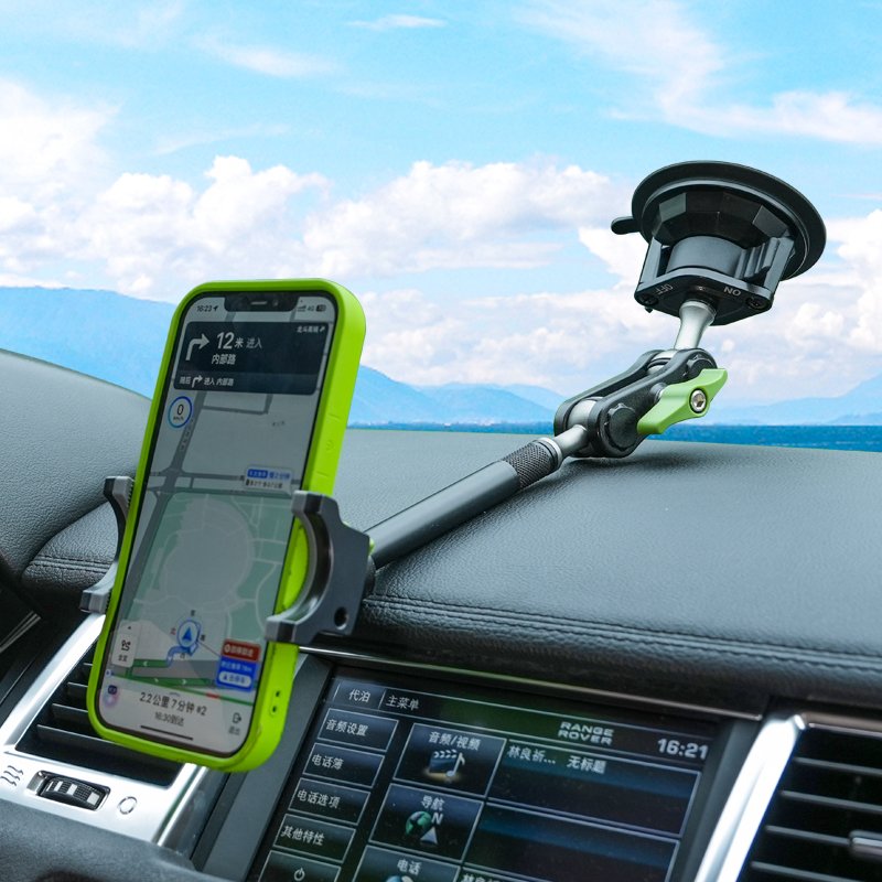 Custom Heavy Duty Suction Mount Mobile Phone Holder Car Mount Phone Holder Windshield Mount Smart Phone Holder