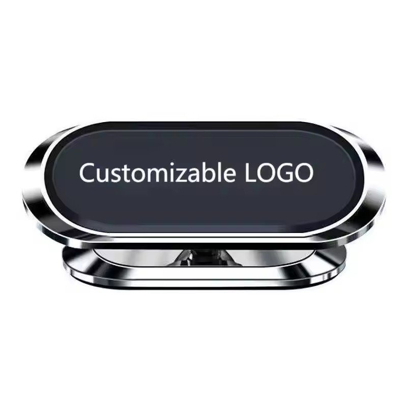RTS Custom Alloy Super Strong 8 PCS Magnetic 360 Rotating Car Phone Holder for iPhone 15 Pro Max Magnet GPS Car Support Mount