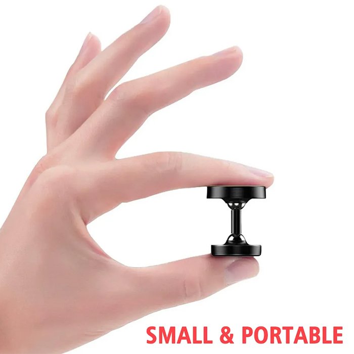 New Invention Gym Dual Use Car Phone Holder Aluminum Alloy Flexible Mobile Car Mount Magnetic Phone Holder For Phones