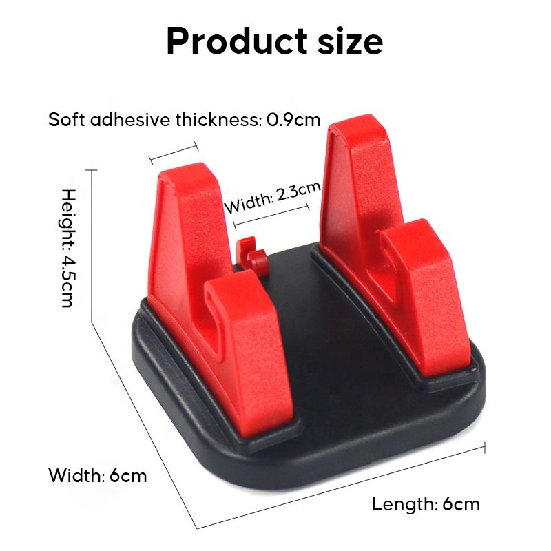 2024 New Arrivals Silicone car phone holder 360 rotating snap-on dashboard center console car navigation phone holder