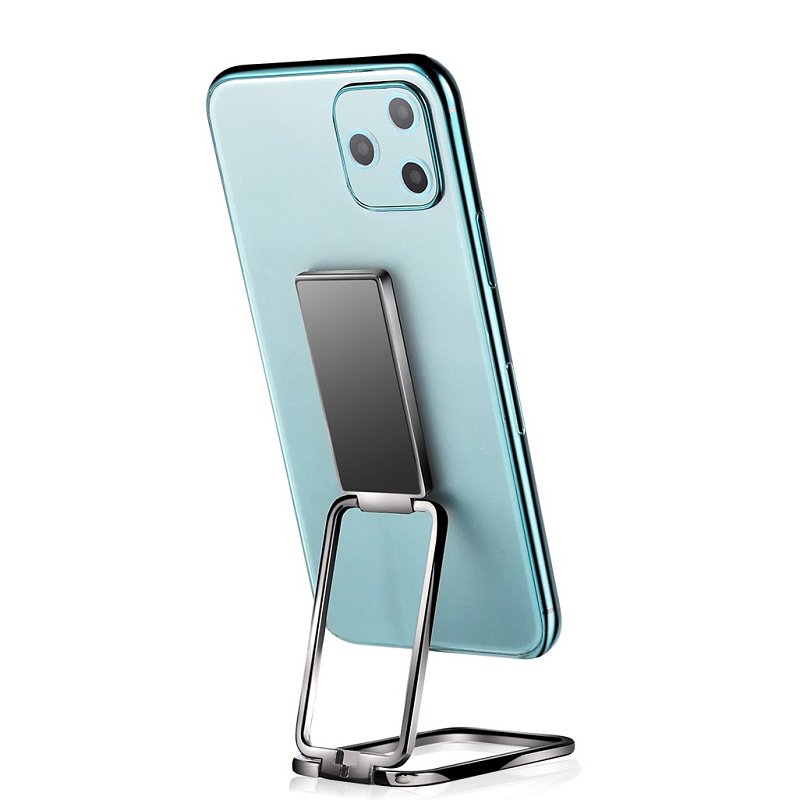 Zinc Alloy Adjustable Folding Back Paste Type Phone Tablet Finger Grip Mobile Phone Ring Holder Stands for Magnetic Car Holder