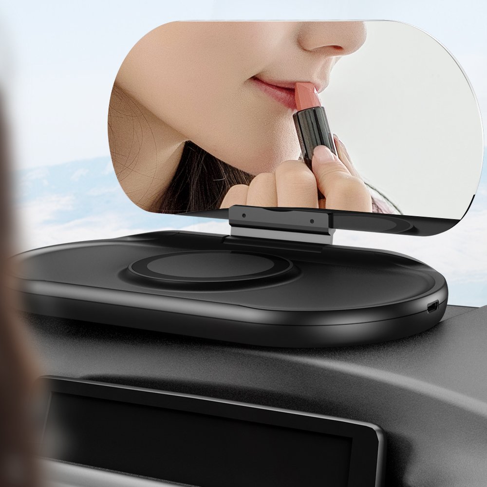 Wholesale OEM Multifunction 10W 15W Fast Magnetic Smart Phone Holder Mount Car Wireless Charger with HUD on-borad Navigation