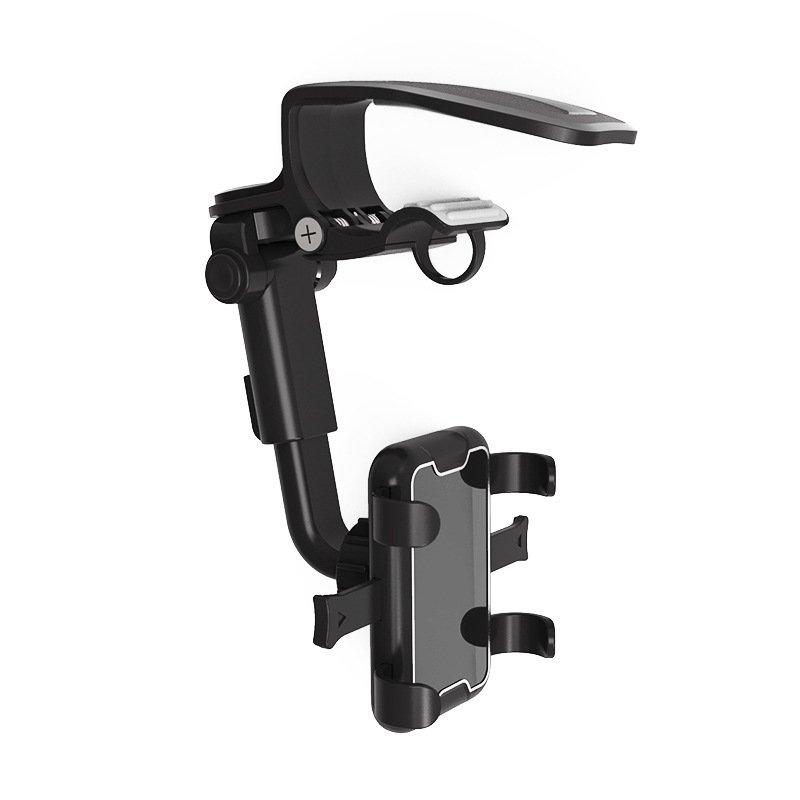Car Mount Cell Phone Holder Universal 360 Rotating Car Sun Visor Mount Support Clip Bracket for GPS Smartphones