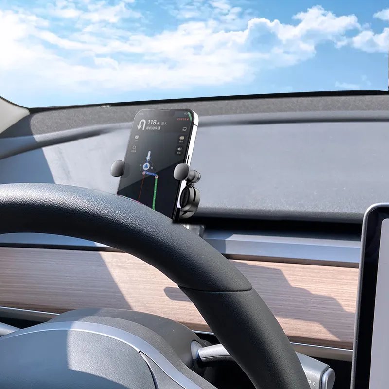 Gravity Car Phone Holder Mobile Cell Phone Support Mount for Tesla Model 3 Y 2017 2019 2020 2022 2024 Accessories