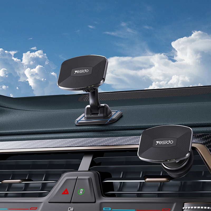 C128 Car Holder Cell Phone Mobile Mount Magnetic Magnet Air Vent Outlet Stand Support Bracket Smart Smartphone Cellphone