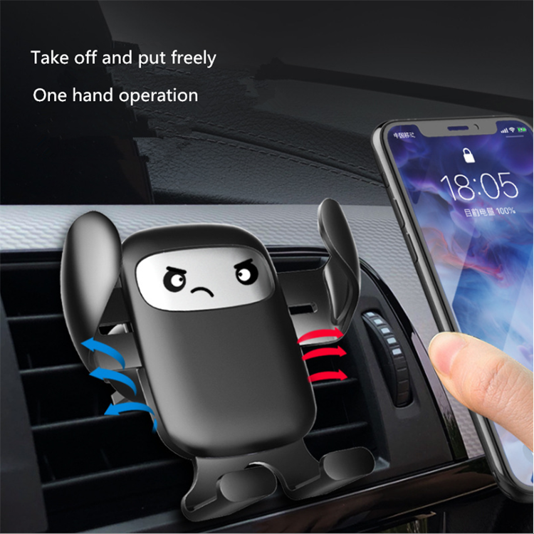 New Trending Gravity phone holders 360 degrees Air Vent Cell Phone Holder Mount, smartphone accessories Car phone holders