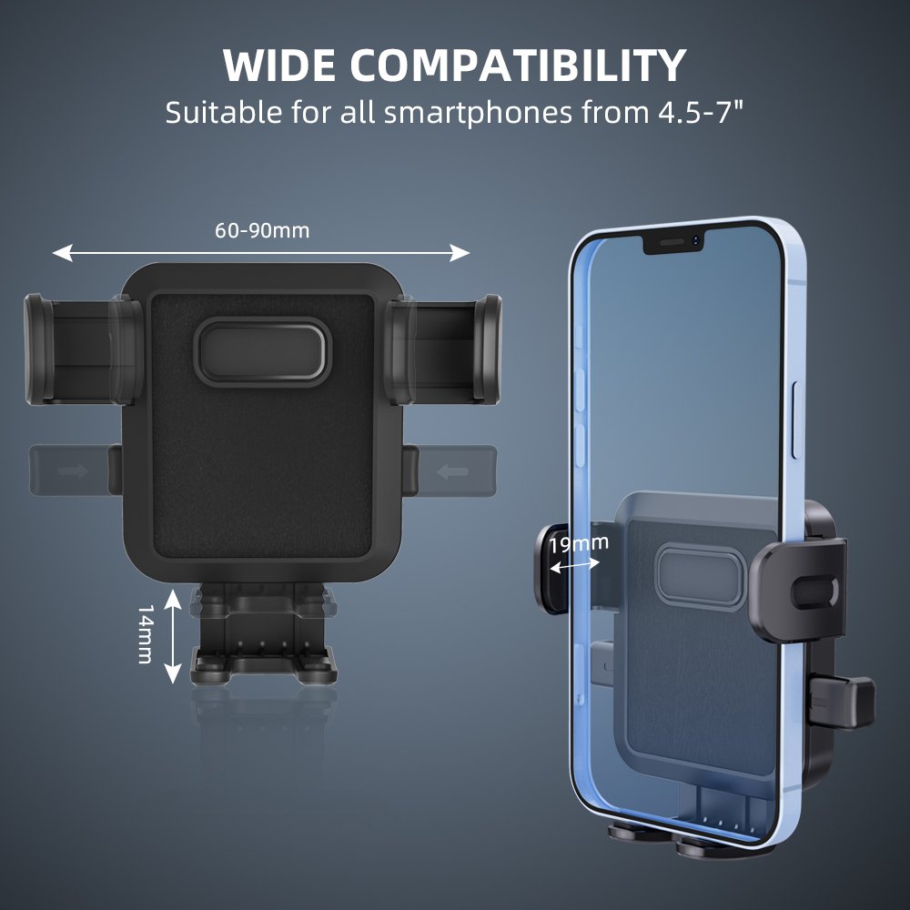 2023 Trending Products Long Gooseneck Mount Flexible Universal Mobile Phone Holder Stand Cell Phone Holder for Car Mobile Stand