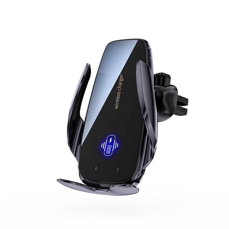 15w Car Mount AirVent Holder Auto Clamping Fast car phone holder wireless car charger