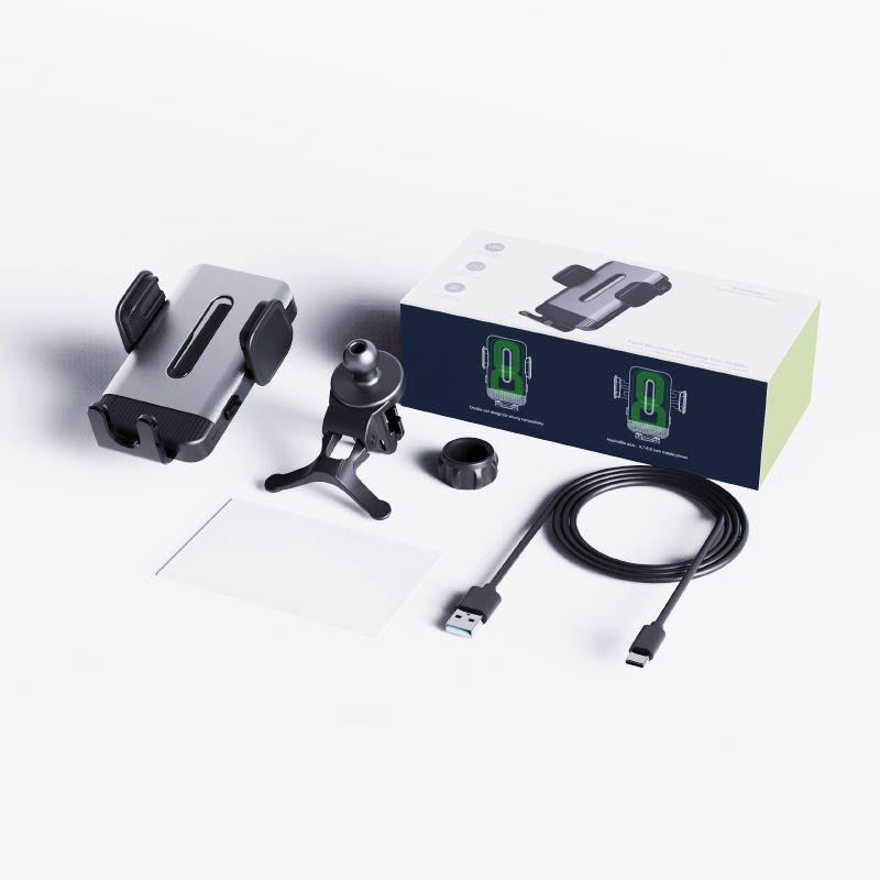 Intelligent induction Car wireless charging stand,15W Fast Charging Car Holder, Car Wireless Charger for iPhone Samsung