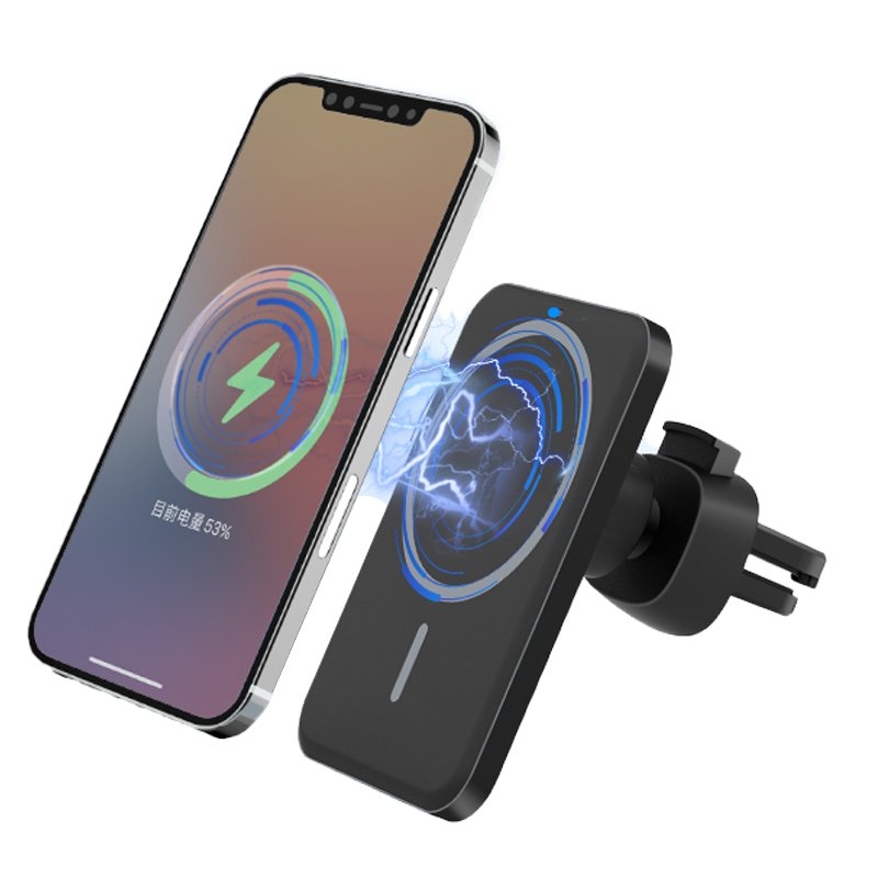 Original Wireless Charger 15W Magnetic Car Phone Holder for iPhones Car Wireless Quick Charge for iphone 15 14 13 12 Pro Max