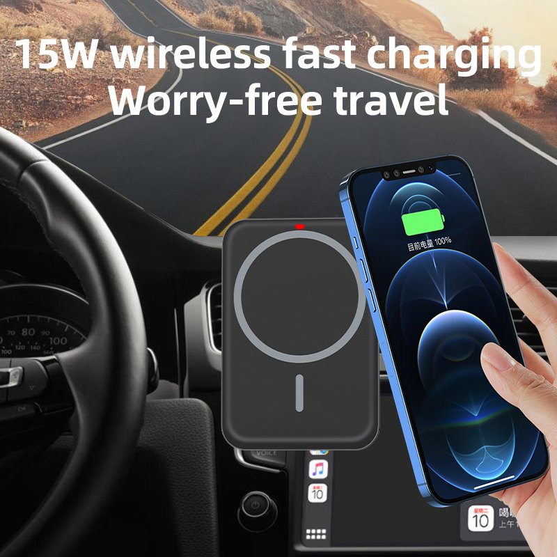 Original Wireless Charger 15W Magnetic Car Phone Holder for iPhones Car Wireless Quick Charge for iphone 15 14 13 12 Pro Max