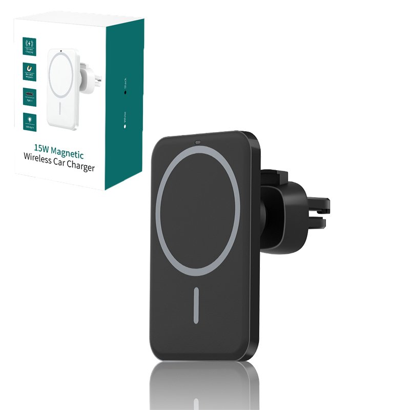 Original Wireless Charger 15W Magnetic Car Phone Holder for iPhones Car Wireless Quick Charge for iphone 15 14 13 12 Pro Max