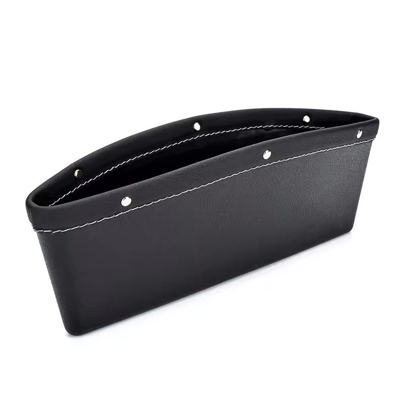 2025 Car seat gap leak proof debris mobile phone storage box car garbage bin car slit storage bag