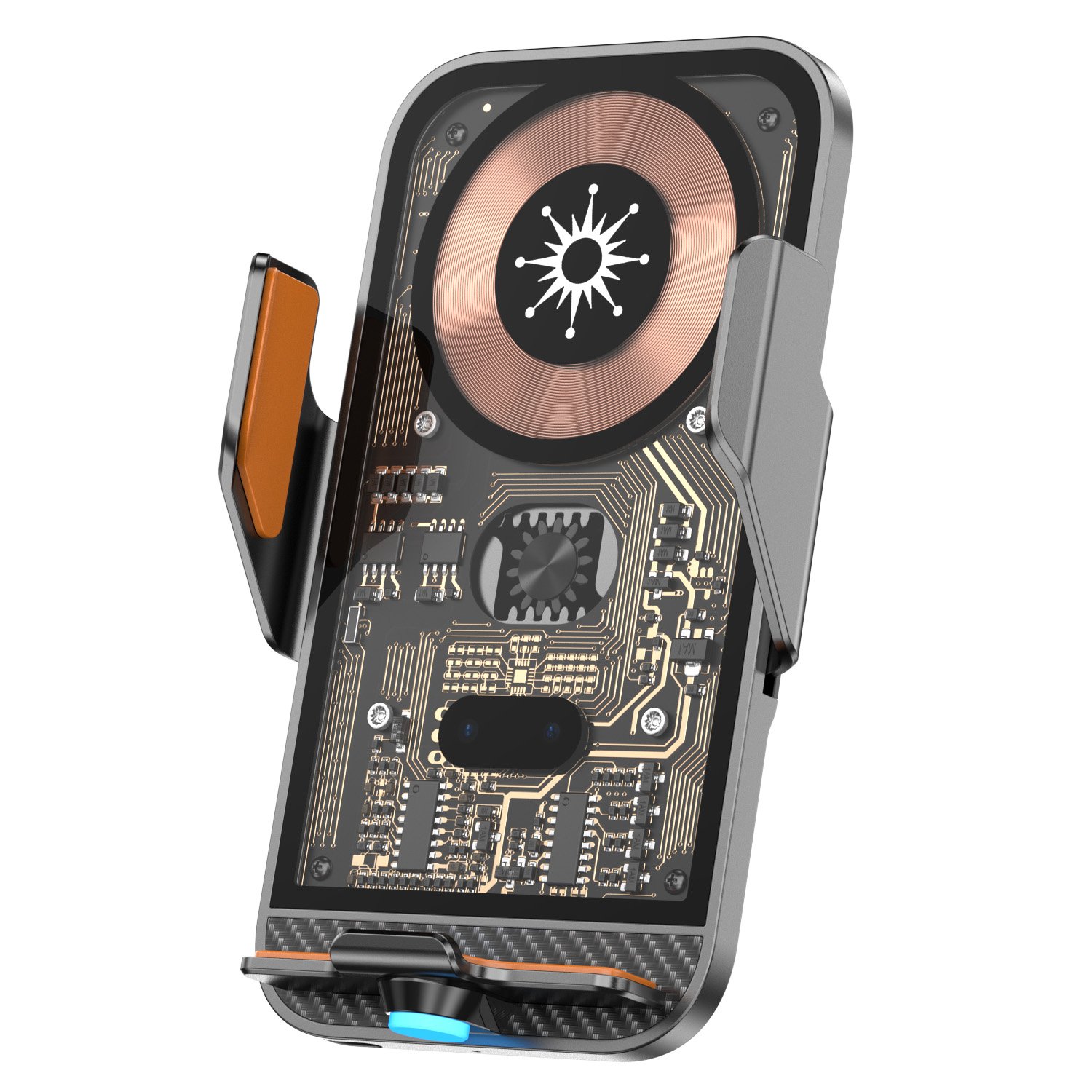 Universal Mobile 3 In One Charger 15W Fast Charging Car Phone Holder Magnetic Wireless charger