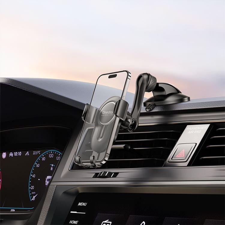 Popular Oneday NH04 Grivity 360 degree Suction car holder Universal 360 Angle Adjustable Gravity Car Dashboard Phone Holder