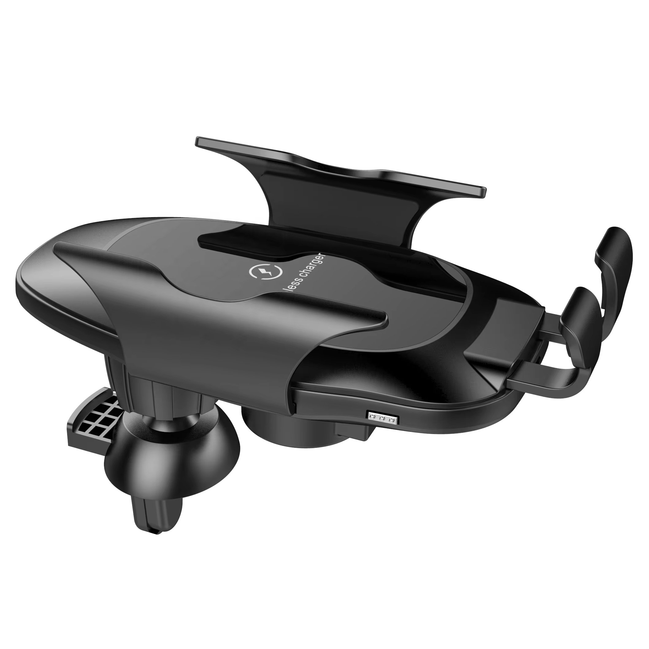 2024 Factory Wholesale Wireless Car Charger Air Outlet Dashboard Windshield Suction Holder Car Phone Mount Holder for Car