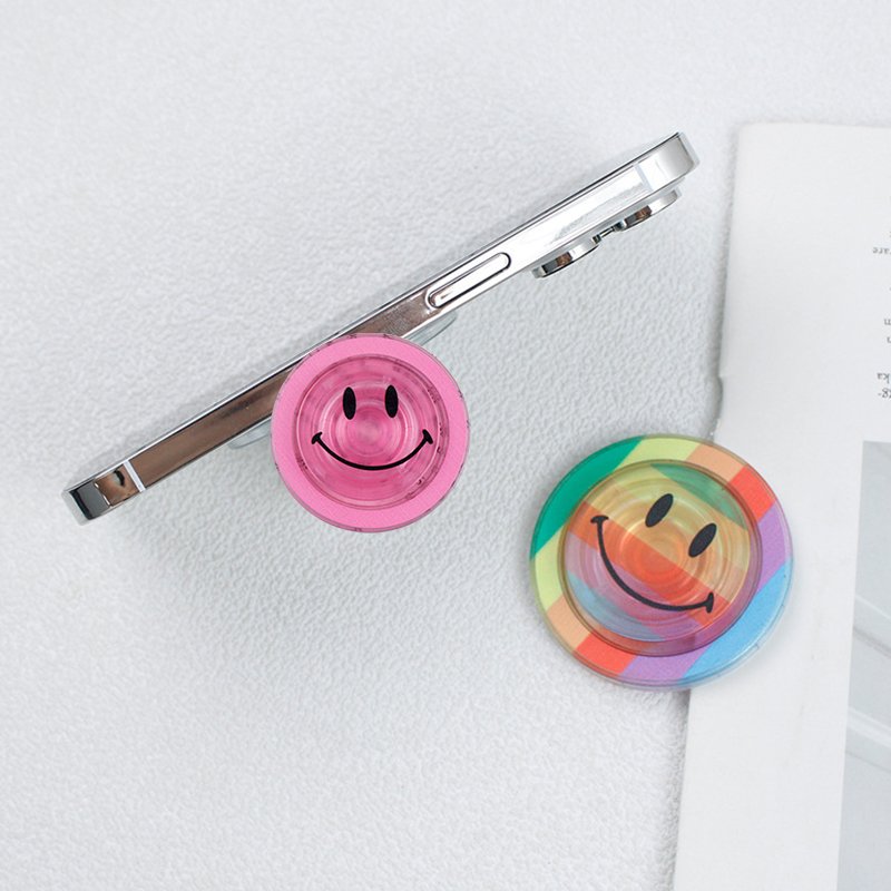 Best Custom Magnetic Acrylic Phone Stand Holder Cute Design with Popping Socket and Logo Grip Mobile Phone Stand